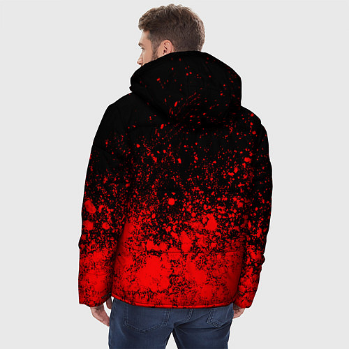 Мужская зимняя куртка DAYZ - Краска FS / 3D-Черный – фото 4
