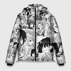 Мужская зимняя куртка Log Horizon pattern