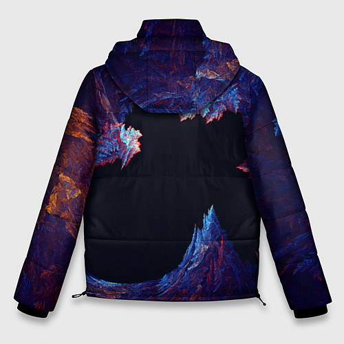 Мужская зимняя куртка Ледяной Коралловый Риф / 3D-Красный – фото 2