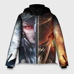 Куртка зимняя мужская METAL GEAR RISING САМУРАЙ, цвет: 3D-черный