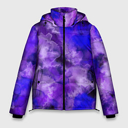 Куртка зимняя мужская Космический хаос, цвет: 3D-черный