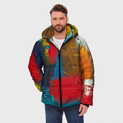 Куртка зимняя мужская Твоя палитра, цвет: 3D-светло-серый — фото 2