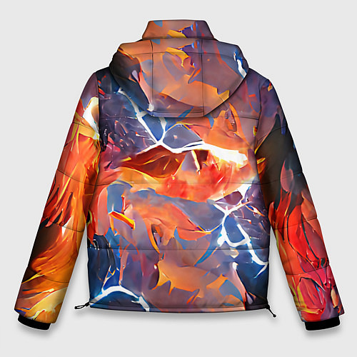 Мужская зимняя куртка Fire thunder / 3D-Красный – фото 2