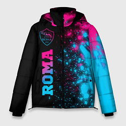 Мужская зимняя куртка Roma - neon gradient: по-вертикали