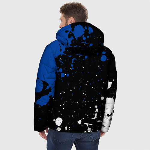 Мужская зимняя куртка Bayern munchen Краска / 3D-Черный – фото 4