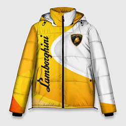 Куртка зимняя мужская Lamborghini : sport, цвет: 3D-красный