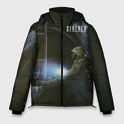 Куртка зимняя мужская STALKER Одиночка В Коллекторе, цвет: 3D-черный