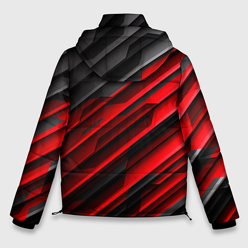 Мужская зимняя куртка Citroёn - sport / 3D-Красный – фото 2
