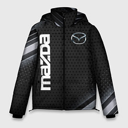 Куртка зимняя мужская Mazda карбон, цвет: 3D-светло-серый