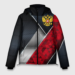 Куртка зимняя мужская Red & black Russia, цвет: 3D-черный