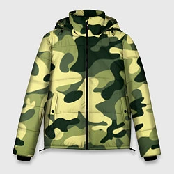Куртка зимняя мужская Камуфляж милитари, цвет: 3D-светло-серый