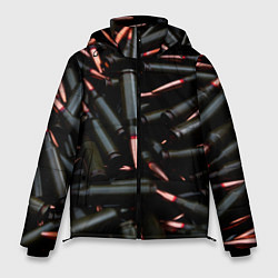 Куртка зимняя мужская Черные патроны, цвет: 3D-черный