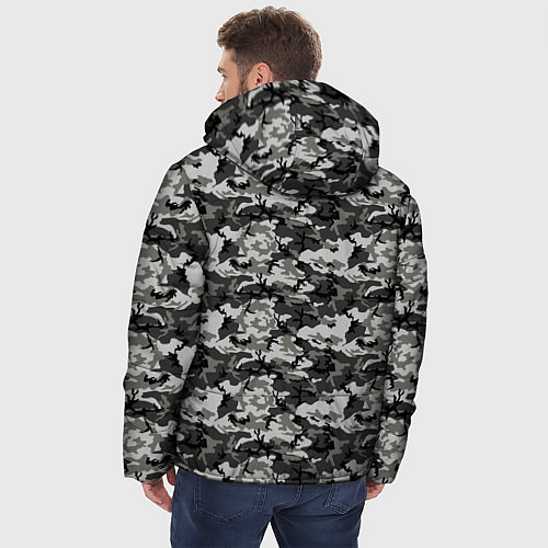Мужская зимняя куртка Камуфляж URBAN городской / 3D-Светло-серый – фото 4