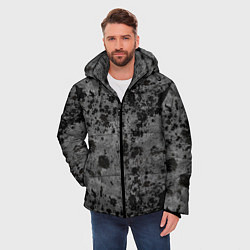 Куртка зимняя мужская Камуфляж Metro, цвет: 3D-черный — фото 2