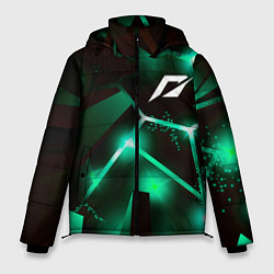 Куртка зимняя мужская Need for Speed разлом плит, цвет: 3D-черный