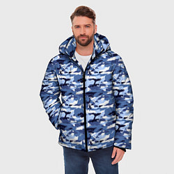 Куртка зимняя мужская Камуфляж Navi Camo, цвет: 3D-светло-серый — фото 2