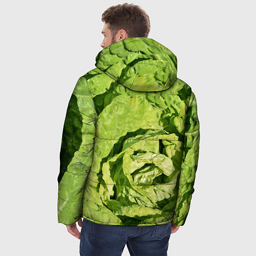 Мужская зимняя куртка Свежая капуста / 3D-Черный – фото 4