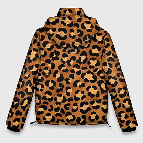 Мужская зимняя куртка Леопардовый цвет / 3D-Красный – фото 2