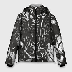 Куртка зимняя мужская Evil from the Darkness, цвет: 3D-черный