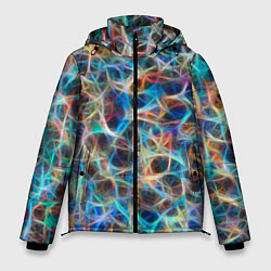Куртка зимняя мужская Нейро космос, цвет: 3D-светло-серый
