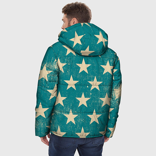 Мужская зимняя куртка Super stars / 3D-Светло-серый – фото 4