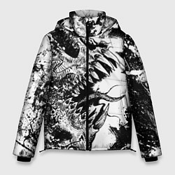 Куртка зимняя мужская Демоны внутри тебя, цвет: 3D-черный