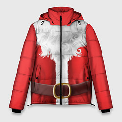 Куртка зимняя мужская Костюм Санты Клауса, цвет: 3D-красный