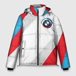 Куртка зимняя мужская Bmw - логотип 1970, цвет: 3D-красный
