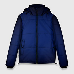 Куртка зимняя мужская Сапфировый градиент, цвет: 3D-черный