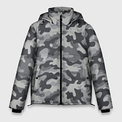 Куртка зимняя мужская Городской серый камуфляж, цвет: 3D-светло-серый