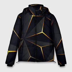 Куртка зимняя мужская Hexagon Line Smart, цвет: 3D-светло-серый