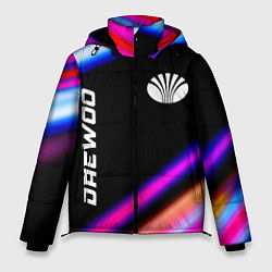 Куртка зимняя мужская Daewoo speed lights, цвет: 3D-черный