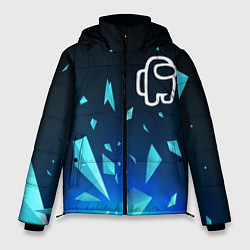 Куртка зимняя мужская Among Us взрыв частиц, цвет: 3D-черный