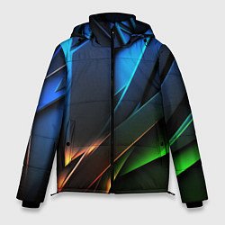 Куртка зимняя мужская Gamer background, цвет: 3D-черный