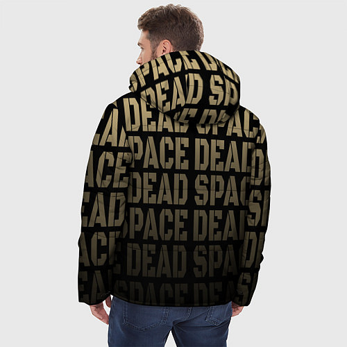 Мужская зимняя куртка Dead Space или мертвый космос / 3D-Черный – фото 4