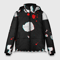 Куртка зимняя мужская Темный Скелет, цвет: 3D-черный