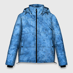 Куртка зимняя мужская Синий камень, цвет: 3D-красный