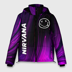 Куртка зимняя мужская Nirvana violet plasma, цвет: 3D-черный