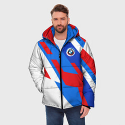 Куртка зимняя мужская Bmw - perfomance colors, цвет: 3D-светло-серый — фото 2