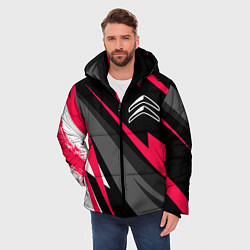 Куртка зимняя мужская Citroen fast lines, цвет: 3D-черный — фото 2