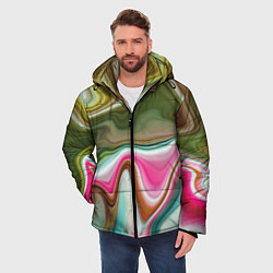 Куртка зимняя мужская Color waves, цвет: 3D-светло-серый — фото 2