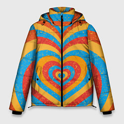 Куртка зимняя мужская Sunny heart, цвет: 3D-черный