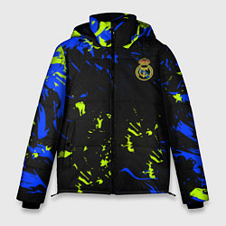 Куртка зимняя мужская Реал Мадрид фк, цвет: 3D-светло-серый