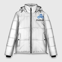 Куртка зимняя мужская Cloud9 white, цвет: 3D-красный