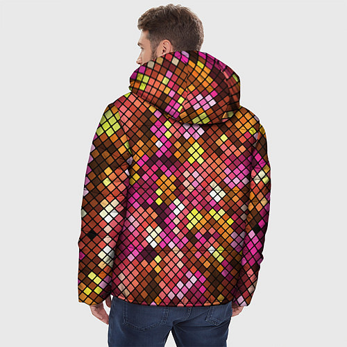 Мужская зимняя куртка Disco style / 3D-Черный – фото 4