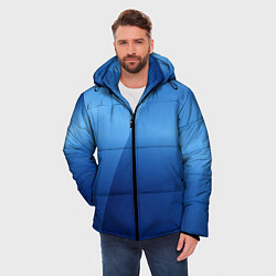 Куртка зимняя мужская Небесные цвета, цвет: 3D-светло-серый — фото 2