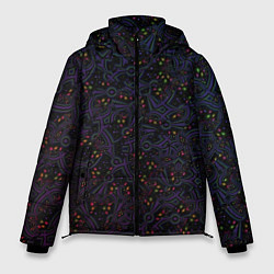 Куртка зимняя мужская Мегагалактика, цвет: 3D-черный