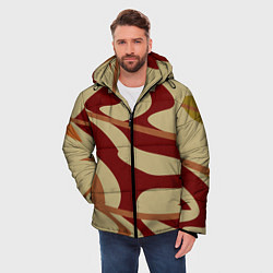 Куртка зимняя мужская Камуфляжные паттерн, цвет: 3D-светло-серый — фото 2