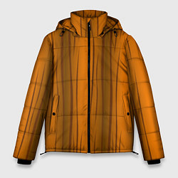Куртка зимняя мужская Текстура бревна вертикальные, цвет: 3D-светло-серый
