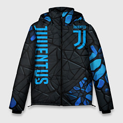 Куртка зимняя мужская Juventus logo, цвет: 3D-черный